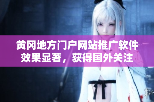 黃岡地方門戶網(wǎng)站推廣軟件效果顯著，獲得國外關(guān)注