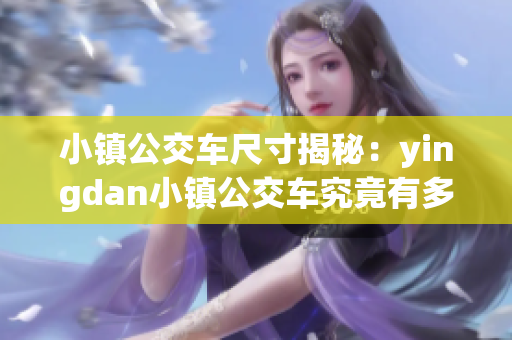 小鎮(zhèn)公交車尺寸揭秘：yingdan小鎮(zhèn)公交車究竟有多大？