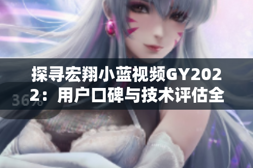 探尋宏翔小藍視頻GY2022：用戶口碑與技術評估全面解析