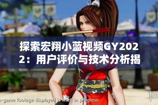 探索宏翔小藍視頻GY2022：用戶評價與技術(shù)分析揭秘