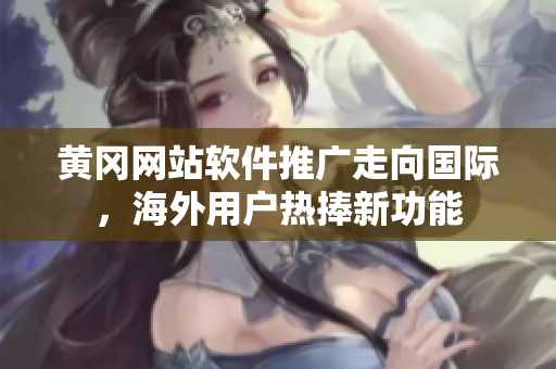 黃岡網(wǎng)站軟件推廣走向國際，海外用戶熱捧新功能