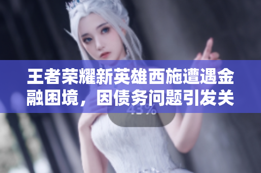 王者榮耀新英雄西施遭遇金融困境，因債務(wù)問題引發(fā)關(guān)注