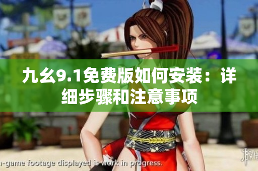 九幺9.1免費(fèi)版如何安裝：詳細(xì)步驟和注意事項(xiàng)