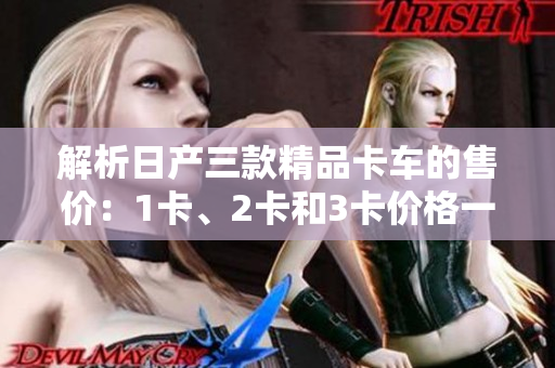 解析日產(chǎn)三款精品卡車的售價(jià)：1卡、2卡和3卡價(jià)格一覽
