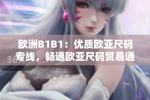 歐洲B1B1：優(yōu)質(zhì)歐亞尺碼專線，暢通歐亞尺碼貿(mào)易通道