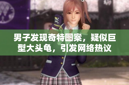 男子發(fā)現(xiàn)奇特圖案，疑似巨型大頭龜，引發(fā)網(wǎng)絡(luò)熱議