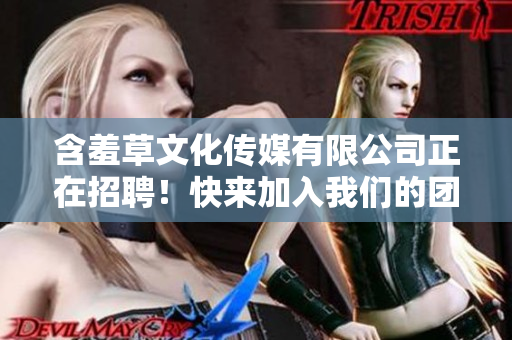 含羞草文化傳媒有限公司正在招聘！快來加入我們的團(tuán)隊(duì)，共筑未來！