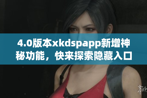 4.0版本xkdspapp新增神秘功能，快來探索隱藏入口吧