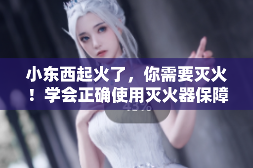 小東西起火了，你需要滅火！學(xué)會(huì)正確使用滅火器保障安全