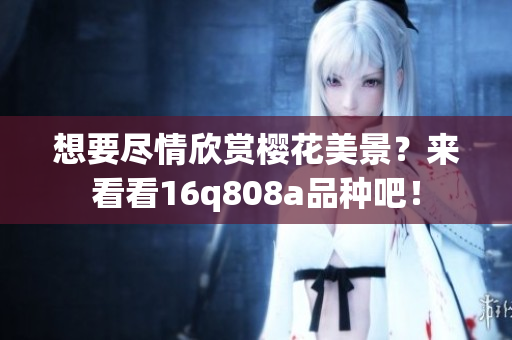 想要盡情欣賞櫻花美景？來看看16q808a品種吧！