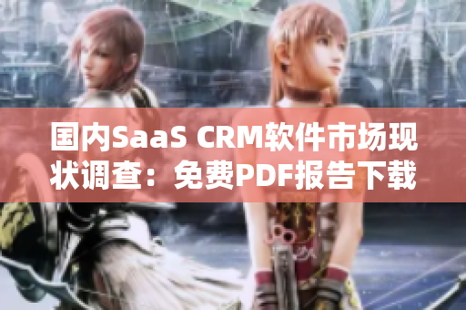 國內(nèi)SaaS CRM軟件市場現(xiàn)狀調(diào)查：免費PDF報告下載分享
