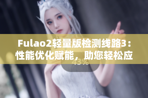 Fulao2輕量版檢測線路3：性能優(yōu)化賦能，助您輕松應(yīng)對挑戰(zhàn)