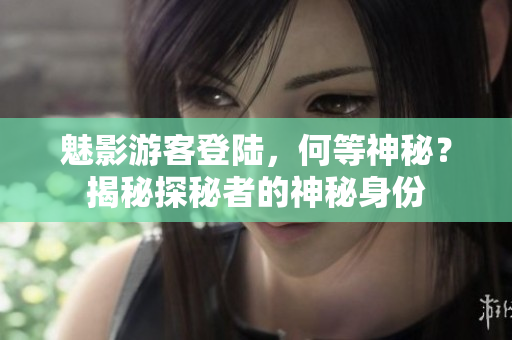 魅影游客登陸，何等神秘？揭秘探秘者的神秘身份