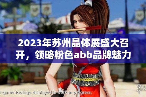 2023年蘇州晶體展盛大召開，領(lǐng)略粉色abb品牌魅力