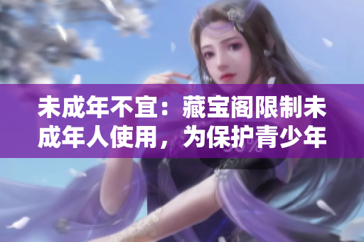 未成年不宜：藏寶閣限制未成年人使用，為保護青少年健康成長。