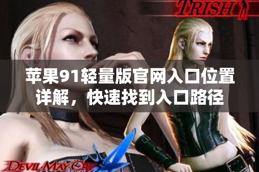 蘋果91輕量版官網(wǎng)入口位置詳解，快速找到入口路徑