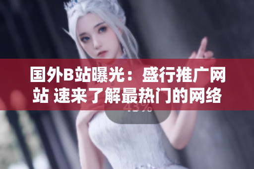 國外B站曝光：盛行推廣網(wǎng)站 速來了解最熱門的網(wǎng)絡(luò)文化