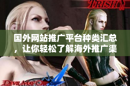 國(guó)外網(wǎng)站推廣平臺(tái)種類匯總，讓你輕松了解海外推廣渠道