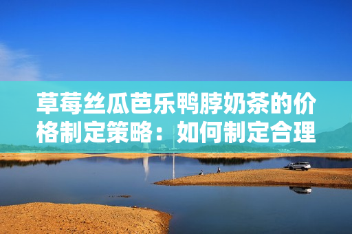草莓絲瓜芭樂鴨脖奶茶的價(jià)格制定策略：如何制定合理的定價(jià)策略？