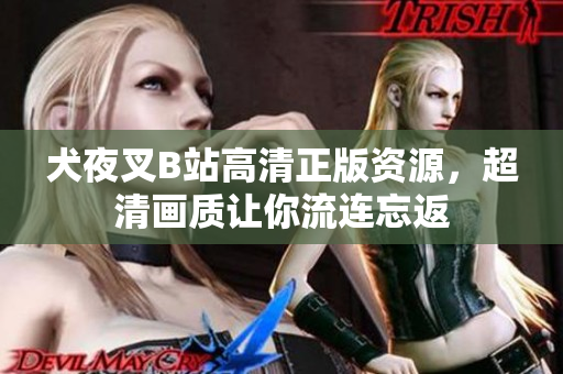 犬夜叉B站高清正版資源，超清畫質(zhì)讓你流連忘返