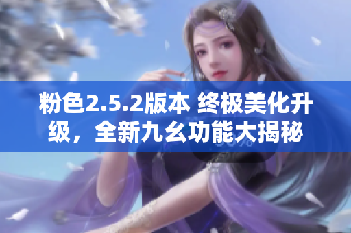 粉色2.5.2版本 終極美化升級，全新九幺功能大揭秘