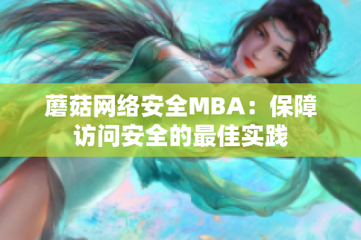 蘑菇網(wǎng)絡(luò)安全MBA：保障訪問安全的最佳實踐