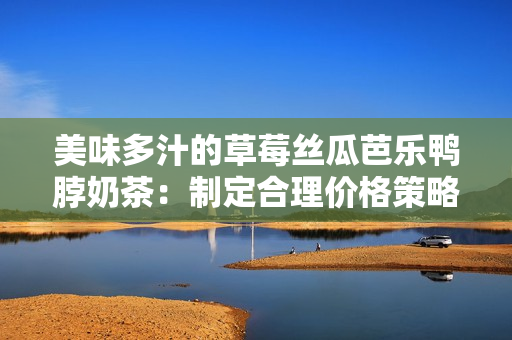 美味多汁的草莓絲瓜芭樂鴨脖奶茶：制定合理價格策略，滿足不同消費者需求