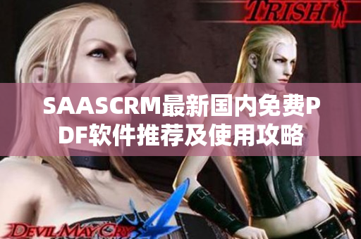 SAASCRM最新國內(nèi)免費(fèi)PDF軟件推薦及使用攻略