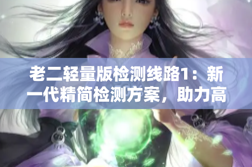 老二輕量版檢測(cè)線路1：新一代精簡(jiǎn)檢測(cè)方案，助力高效診斷