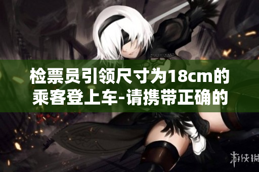 檢票員引領(lǐng)尺寸為18cm的乘客登上車-請攜帶正確的尺寸乘車證明